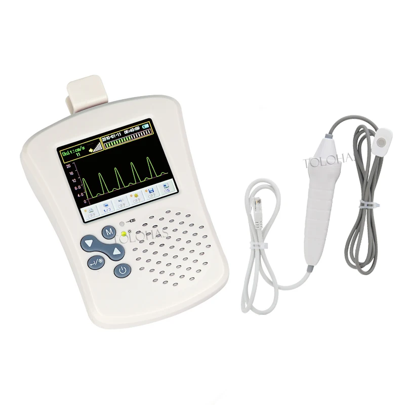 Lhc320 Dog Cat Portable Vet Vascular Doppler Detector Animal Hospital ...