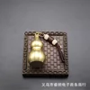 Gourd pendant (white Bodhi seed clasp)