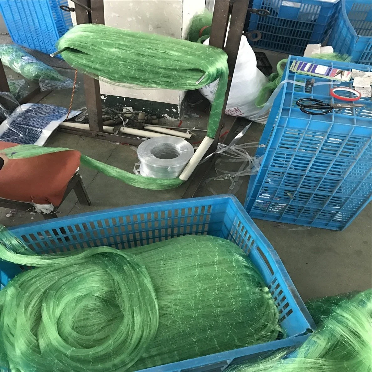 High Quality Golden Anchor Fishing Nets Price Nylon Monofilament Fish Net for Sale WZXH