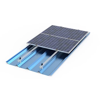 Flat Roof 5kw Solar System,Photovoltaic Thin Film Solar Cell Roof Solar ...