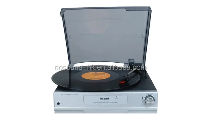 Vinyl Turntable Record Player LP Disc BT Gramophone Phonograph