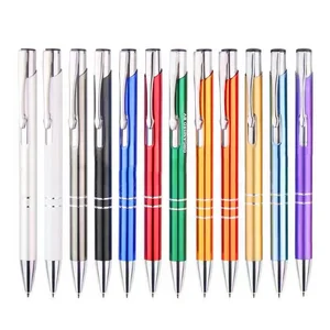 Gift High Quality Direct Factory Sale Plunger Action Ballpen With Customized logo for OEM
