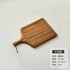 Madera maciza - plato para carne de nogal 40*25*2cm