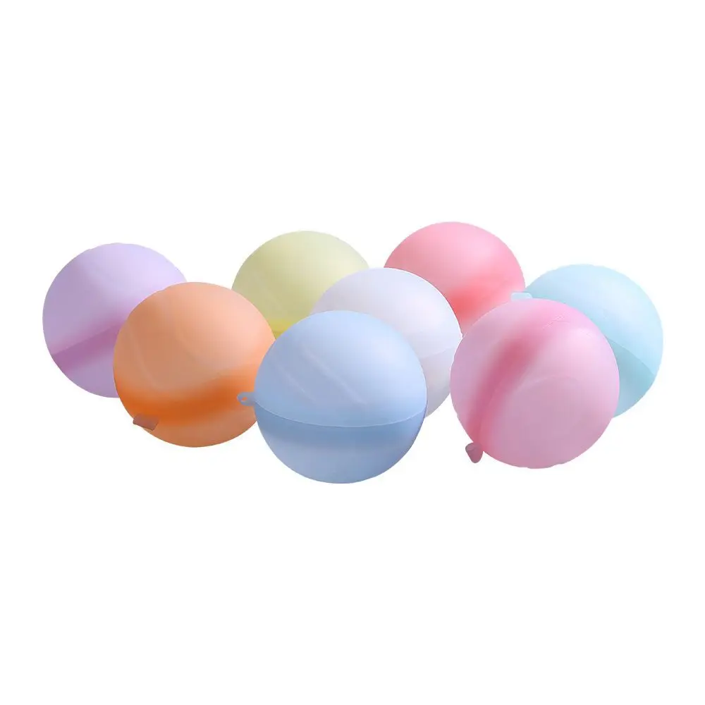 Silicone Water Ball Summer Reusable Water Balloons Reusable Water ...