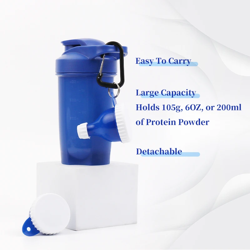 Горячая распродажа пластиковая переносная Воронка с логотипом на заказ 50 мл контейнер для протеинового порошка воронка бутылок водой и