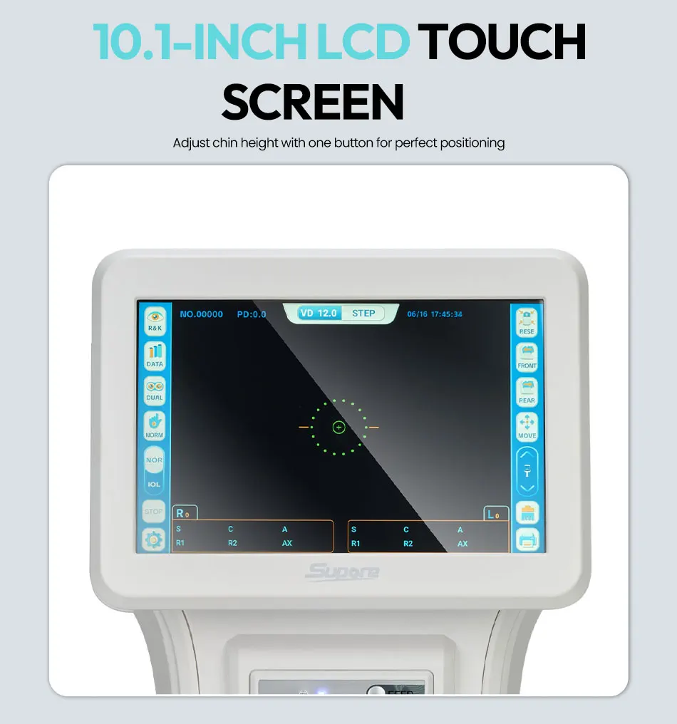 Vision Screening Equipment Autorefractometer RMK-900 Full Automatic Function High Accuracy Keratometer