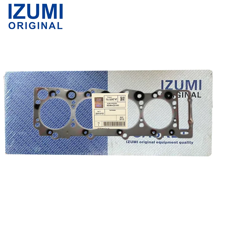 IZUMI ORIGINAL Kit Gasket Kepala Silinder 4HE1 8-97354198-1 8-97354196-1 Suku Cadang Mesin Diesel untuk Isuzu
