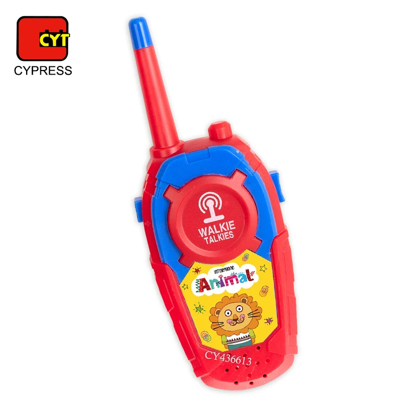 Лидер продаж 2022 игрушки для игр на открытом воздухе рация с мультяшными животными 2 упаковки