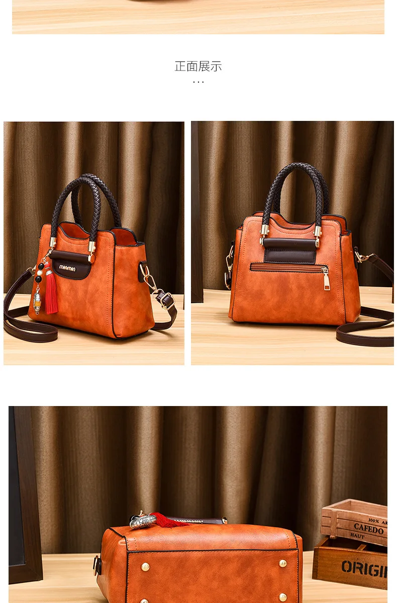 China Supplier Fashion Women Trendy Ladies Handbag Daraz Online Shopping New Design Autumn Lady