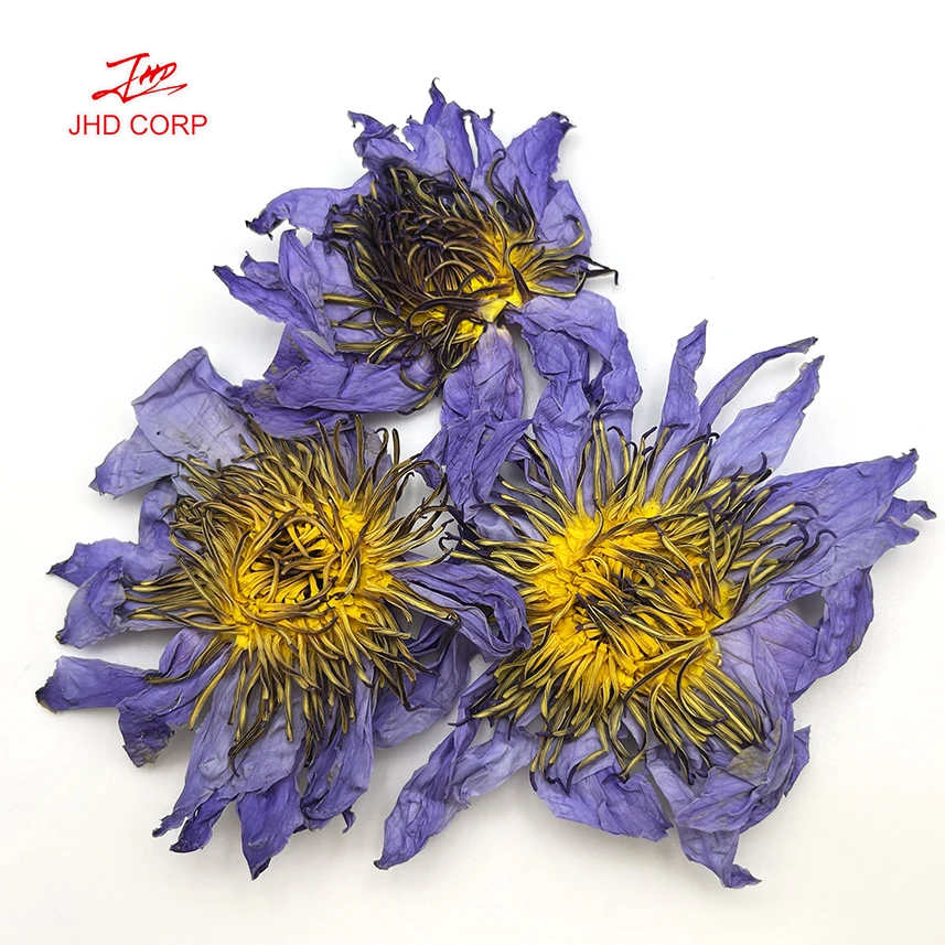 JHDブルーロータスフラワーNymphaea Caerulea乾燥全粒粉ハーブ
