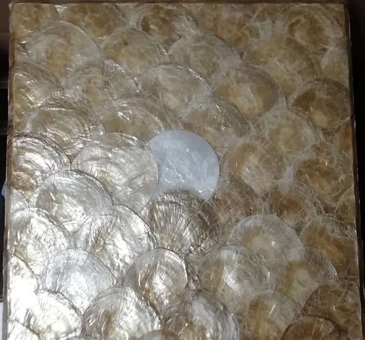 Modern Style Mother of Pearl Mosaic Tiles for Bathroom Wall Decor Parquet Design Interior Solution Graphic Design Capability