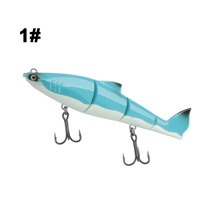 Ardchaighdeán 150mm 36g Agallamh Iarainn Baits Mulit Jointed Bait Corp Gluais Líontóir Artificial