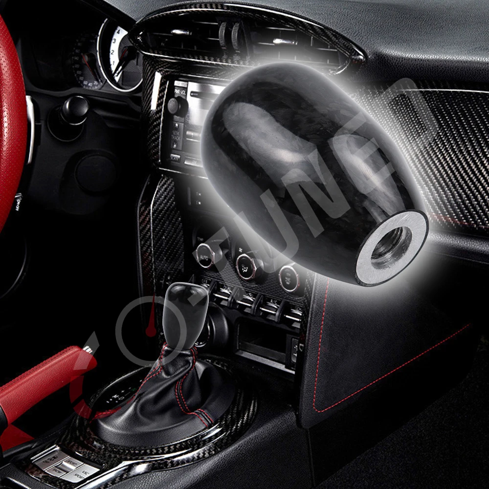 Source Factory Sales High Quality Universal Gear Shift Knob Forge Carbon  Fiber Shifter Lever Head pomo de carro on m.