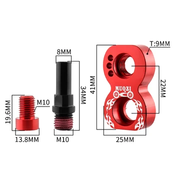 Extension De Frein De Vélo – Adaptateur De Levier En Métal Antirouille, Ergonomique, Universel Pour Route, VTT Et Enfants