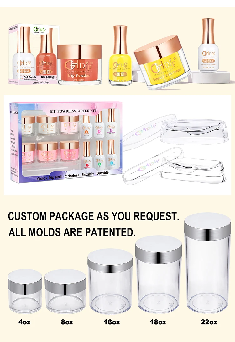 36 Basic Colors 1.5oz Acrylic Powder Set for Nail Powder Acrylic System ...