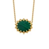 Malachite 14K Gold
