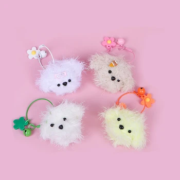 Girls DIY Make Your Own Mini Puppy Doll Keychain Fuzzy Pipe Cleaner Twist for Kids and Adults