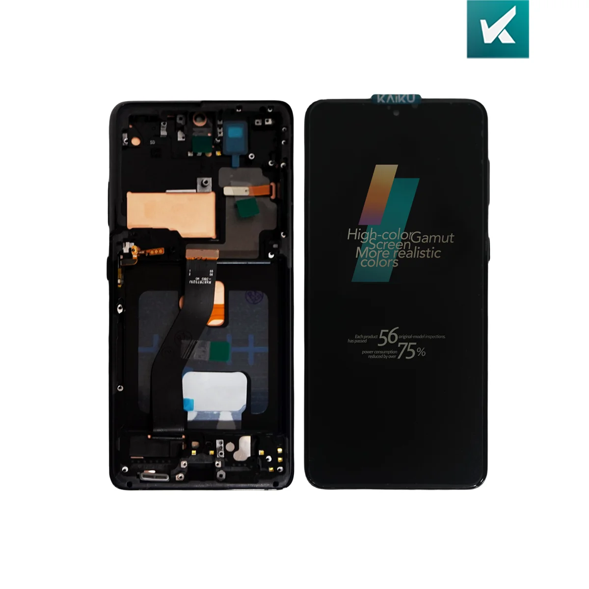 Kaiku Lcd for Samsung S20 S21 S22 S23 S24+ Ultra Display Oled Original  Screen Replacement for Samsung S22 Ultra Screen