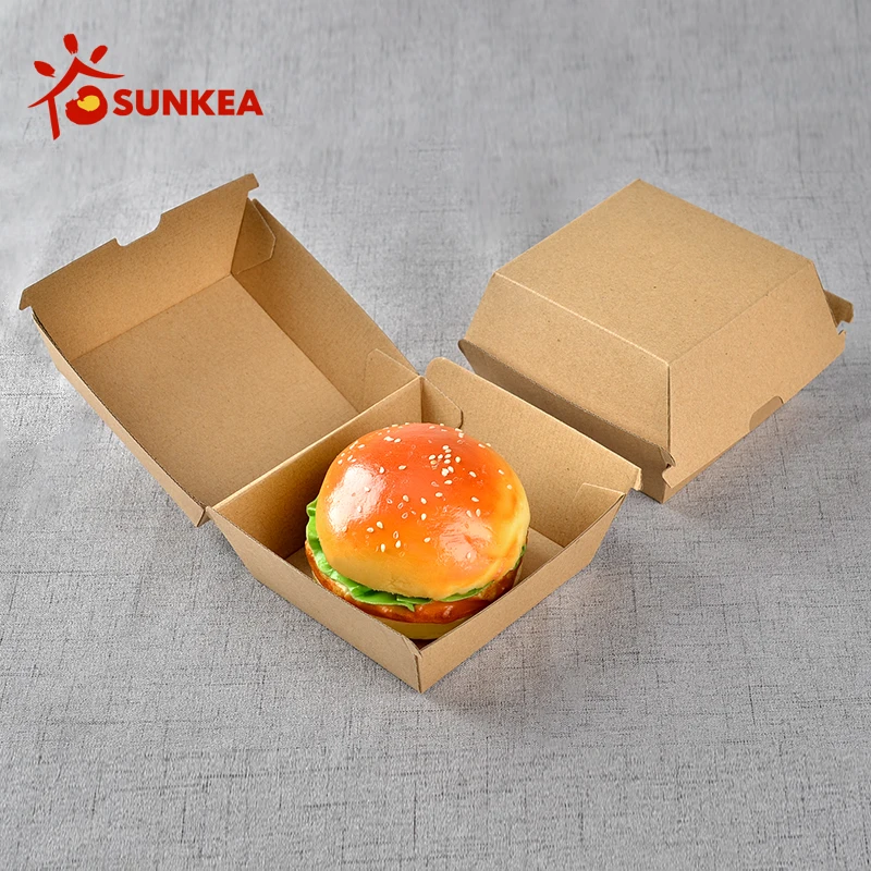Buy Disposable Takeaway Custom Logo Printed Paper Fast Food Packaging from  Shanghai Sunkea Import & Export Co., Ltd., China