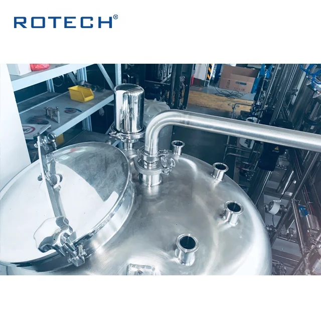 Очищенная фармацевтическая система очистки воды из нержавеющей
