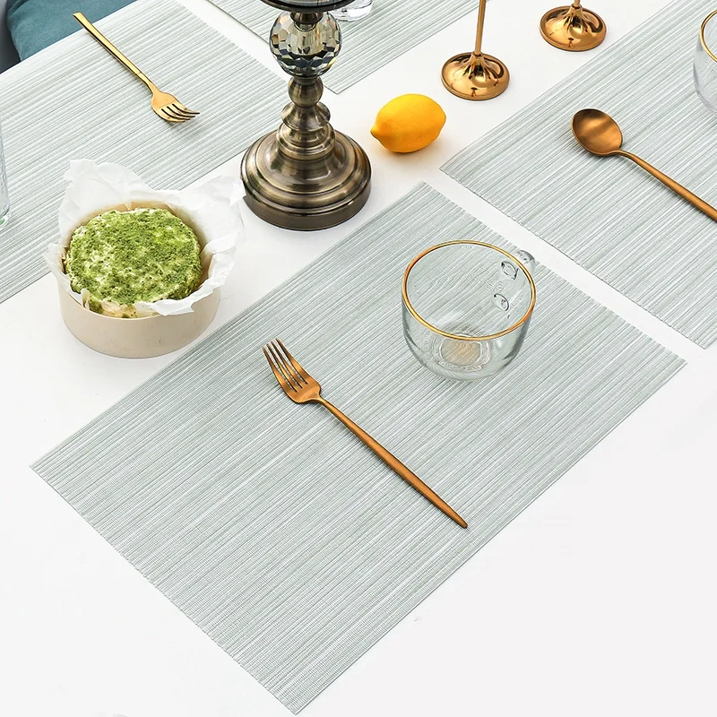 vaardigheid alias dubbellaag In Stock Plastic Teslin Green Color Heat Insulation Washable Placemats  Table Mats For Table Decoration,Everyday Use - Buy Teslin Placemats For  Table Decoration,Heat Insulation Washable Placemats,Plastic Placemats For  Everyday Use Product on