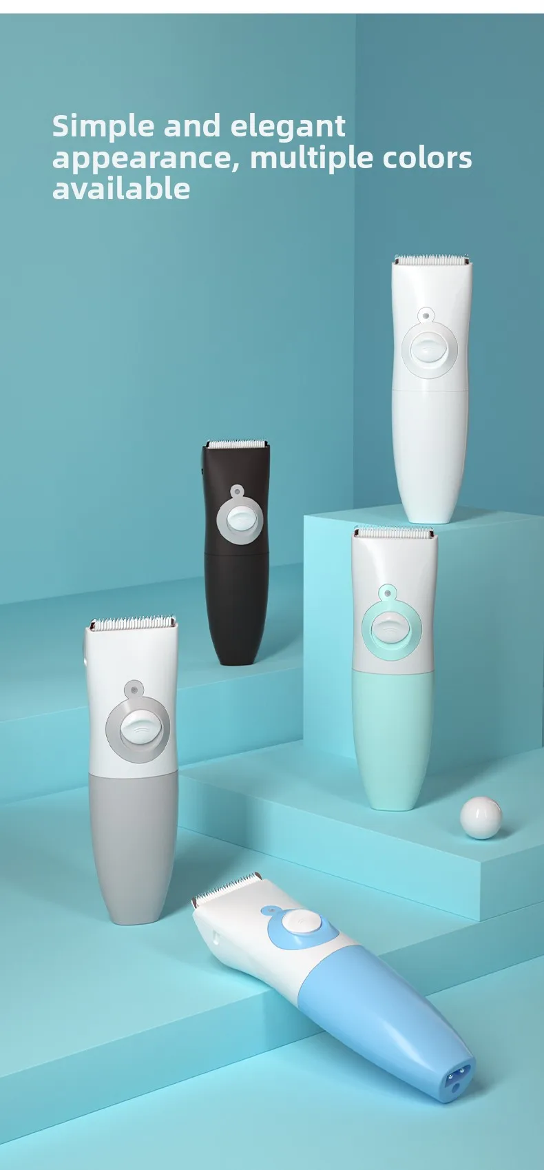 Washable Cordless Waterproof Body Groomer Trimmer - Image 4