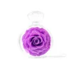 Botella redonda magenta individual