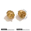 Flower charm gold