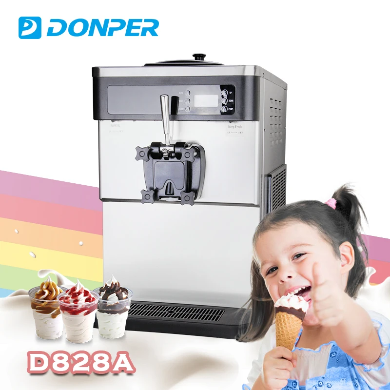 D828A Commercial Machine for Making Soft Ice Cream