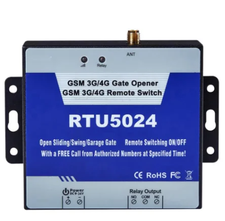 2G Control Gate Free Call Relay Switch Wireless Remote Control Door Operator RTU5024