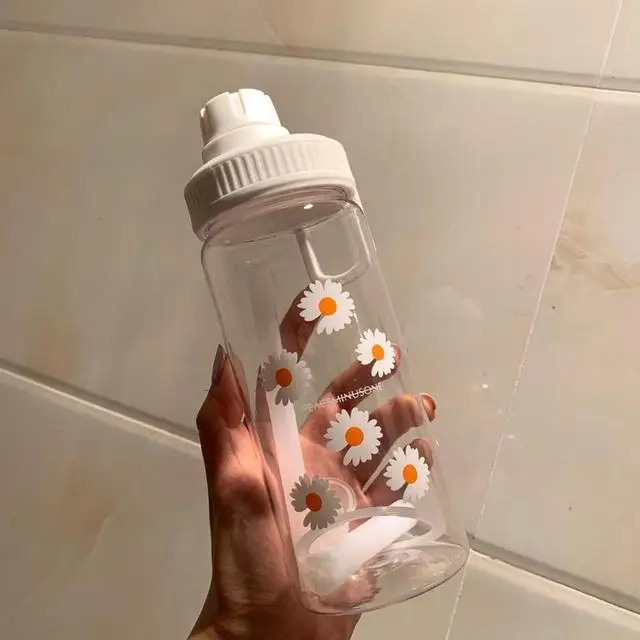 Cute Daisy Water Bottle