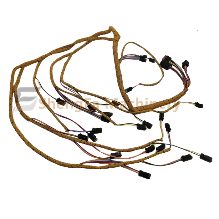 231-1664 harnais de fil de soupape de commande du câblage E65C de soupape de commande de Main d'excavatrice