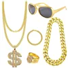 8168-PJ (Necklace * 2 Sunglasses Bracelet Ring)
