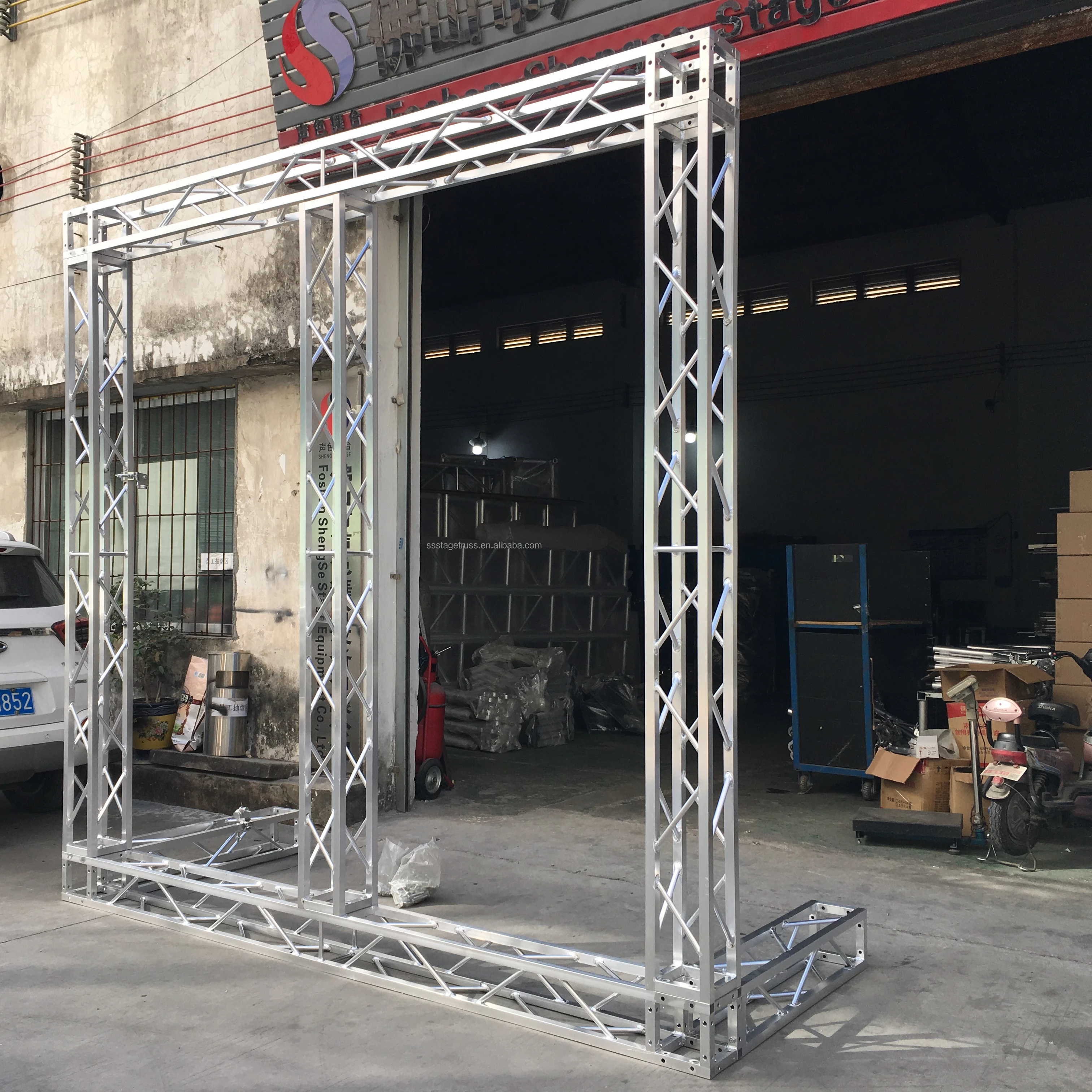 Aluminum Truss Display Wedding Backdrop Stand Event Advertising Background Stand Led Screen Display Truss