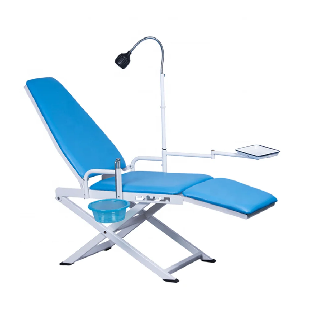 Protable Denspay Dental Chair With Dental Suction And Compressor Ce