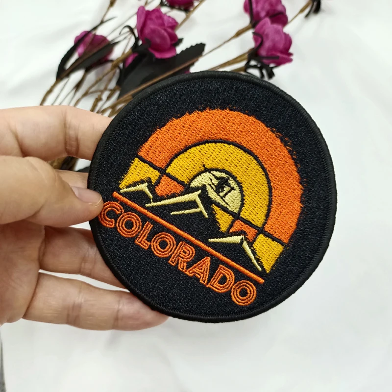 Peel And Stick Patches, Adhesive Embroidery Patch