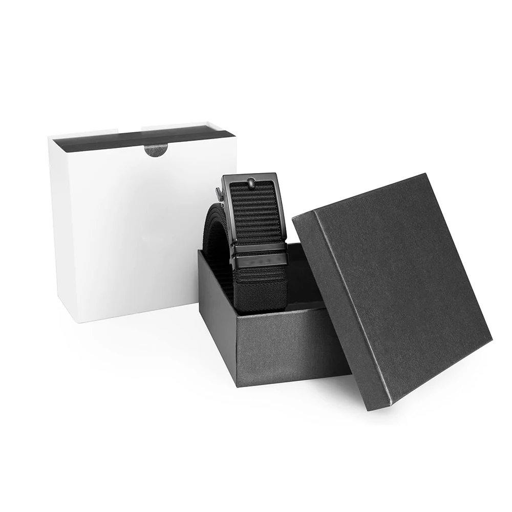 Wear-resistant Adjustable Training Ratchet Belt Durable Men Nylon Web Tactical Belt with Automatic Slide Buckle