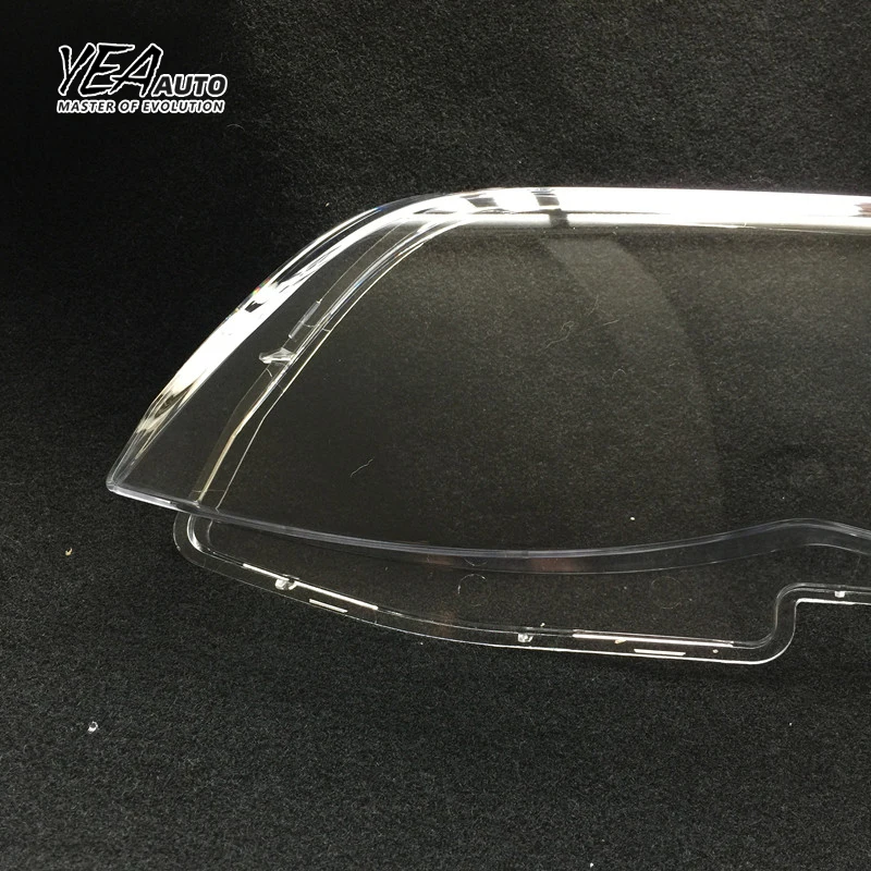 product yea auto car headlight glass pc lampshade cover lens for bmw x5 e53 headlamp glass shade lens cover 2004   2007-29