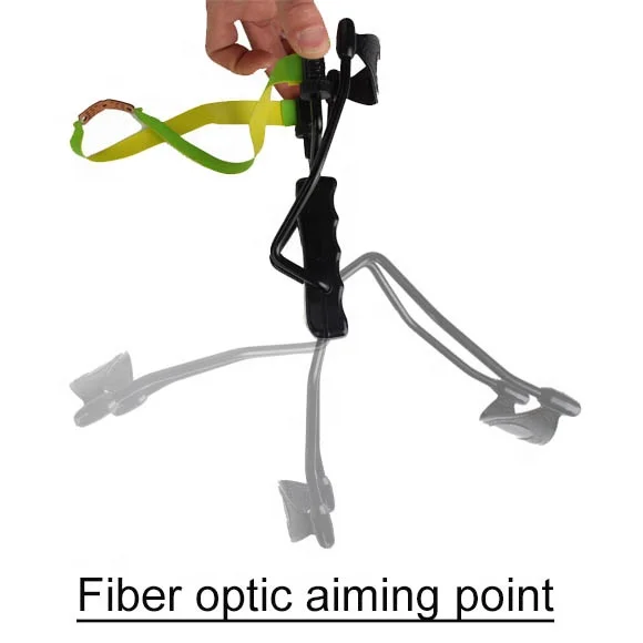 Chinese Slingshot Shooting Slingshot Outdoor Hunting Flat Rubber Bands Wrist Support Deluxe Folding Sling Shot