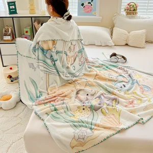 Ultra Soft Lightweight  Cozzy Flannel Throw Blanket for Indoor and Outdoor Use Kids Gift