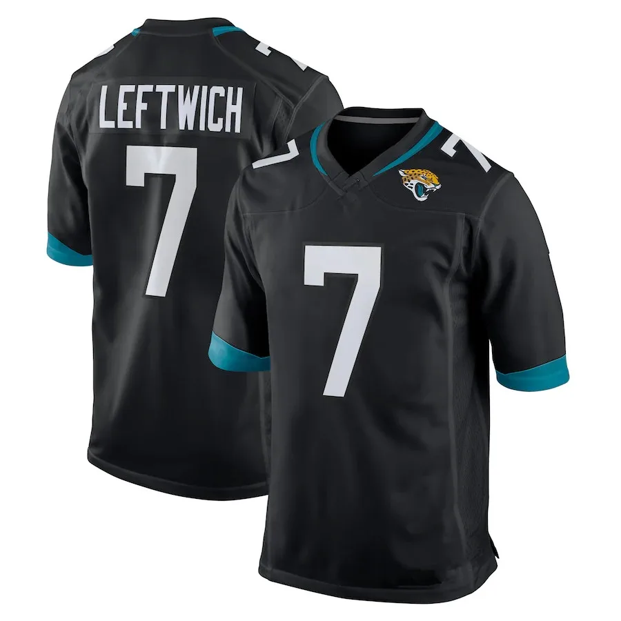 Wholesale 2022 Trevor Lawrence Jacksonville Jerseys 7 Byron Leftwich  Stitched USA Football Vp Limited Player Jersey - white From m.