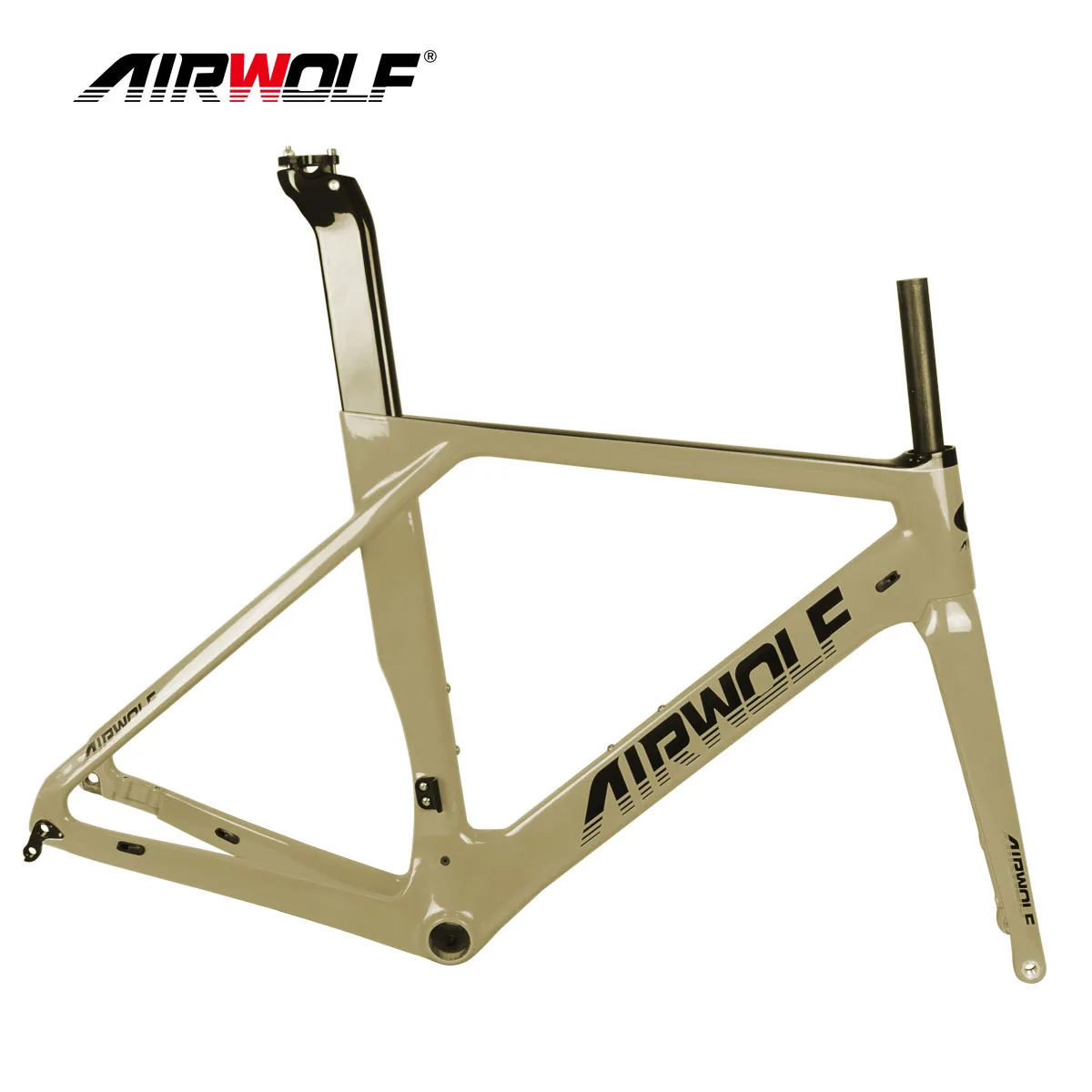 2021 New Carbon Road Bike Frame With Disk Rotor 140/160mm Carbon Frame