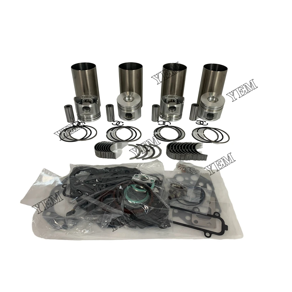 15B Rebuild Kit Cylinder Liner Kit With Gasket Set Bearing for Toyota Engine.