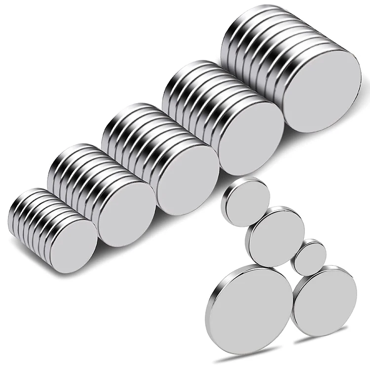 Strong Round Magnets High Performance N35 N52 Thin Magnetic Neodymium Coin Round 5x2 12x5 9x3mm 12x3 Disc Magnets