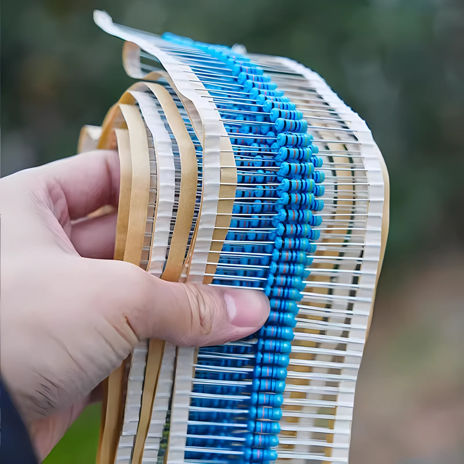 BOJACK Resistencias De 100 Ohmios 1/4 W ± 1% Película Metálica De Resistencia única (paquete De 200