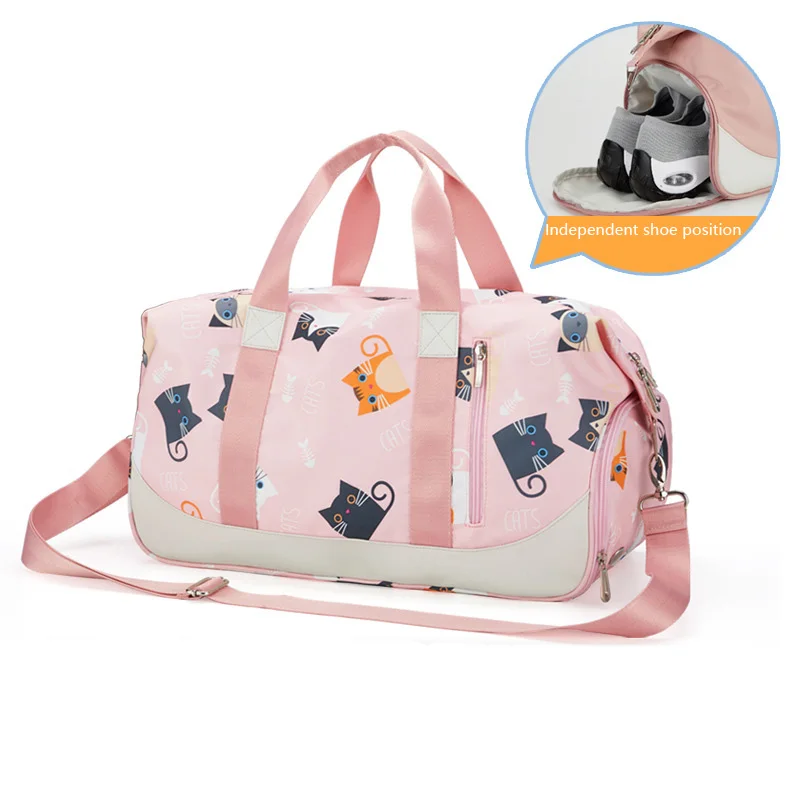 Wholesale Cute Exercise Fitness Tote ladies travel bags Large