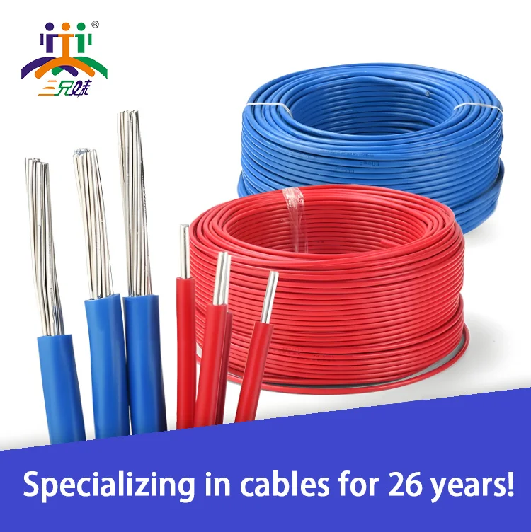 Wire manufacturing H07V-U/BLV Aluminum Wire Home Electric Wire 1.5mm 2.5mm10mm 300mm Cable Aluminum Core Sheathed Power Cord