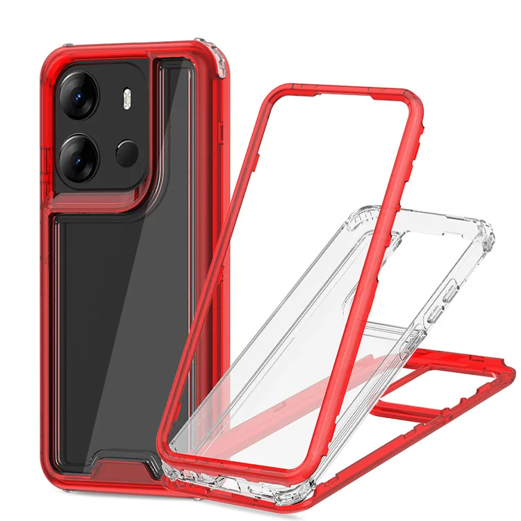 Fully shockproof 360 lining 3 en 1 fundas phone case for xiaomi 14T Pro 13 ultra protective mobile shell for redmi note 14 pro