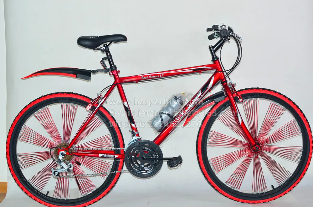 Unique Design Mtb Bicycle Mens Cycle Mountain Bike with 140 Spokes Wheels