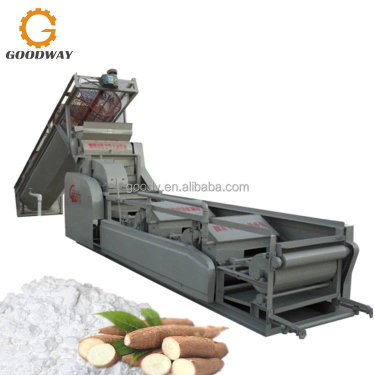 Goodway Complete Tapioca Starch Production Line Cassava Starch Processing Machine